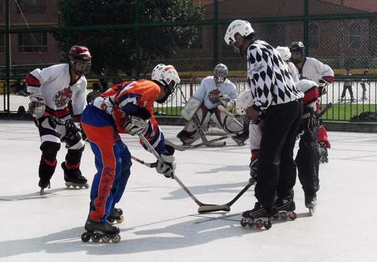 Le roller-hockey colombien en plein développement