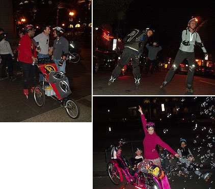 Midnight roller San Francisco friday night skate