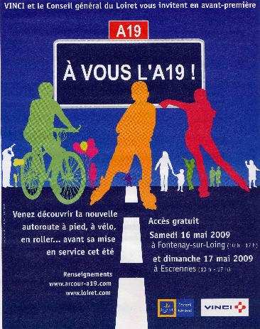 Inauguration d&rsquo;une portion de l&rsquo;autoroute l&rsquo;A19 (45)