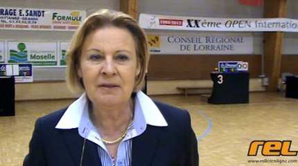 Interview de Marie-Claude Martinez à l’Open International d’Hettange-Grande (57)