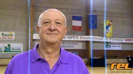 Interview de Mr Gerber à l’Open International d’Hettange-Grande (57)