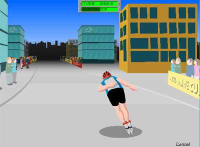 Jeu vidéo de vitesse en flash