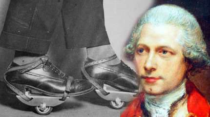 Histoire du roller et du patin à roulettes de 1670 à nos jours
