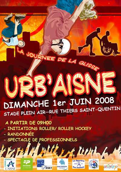 Journée de la Glisse Urb&rsquo;Aisne 2008 à Saint-Quentin-dans-l&rsquo;Aisne (02)