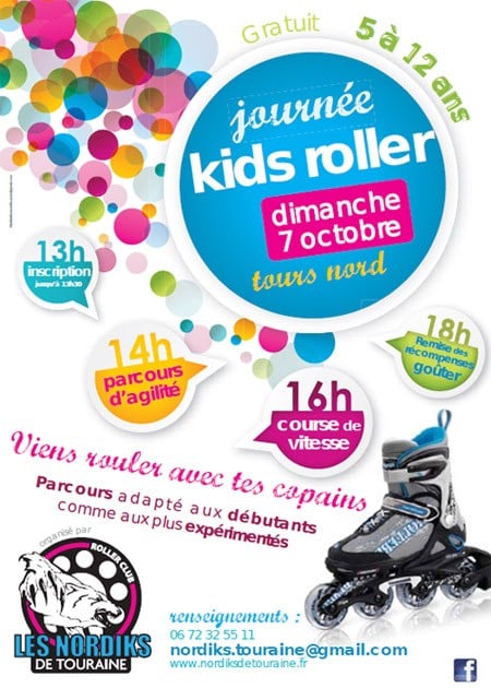 Challenge Kids Roller 2012 avec les Nordiks de Touraine (37)