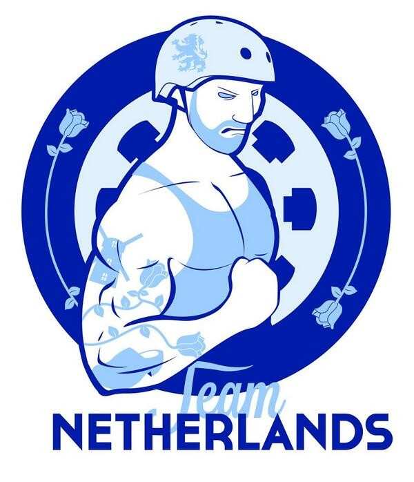 Composition de l&rsquo;équipe masculine néerlandaise de roller derby