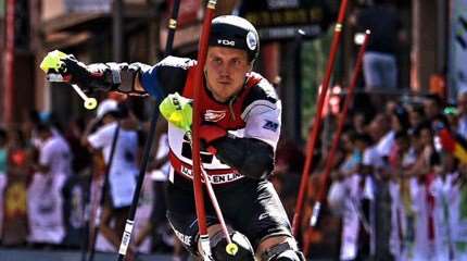 Entretien avec Miks Zvejnieks &#8211; patineur Inline-Alpine slalom (Lettonie)