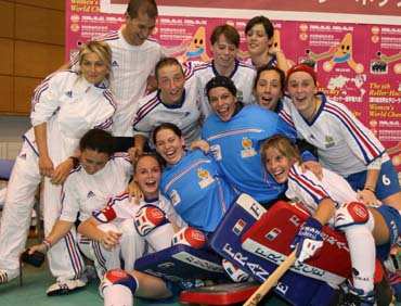 Championnat du monde rink hockey femme 2008 : France 7 – Chili 1