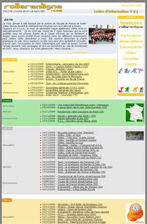 Newsletter : nettoyage et jeu