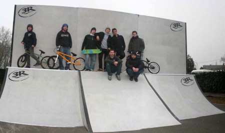 Spot : un nouveau wall au skatepark d&rsquo;Angers