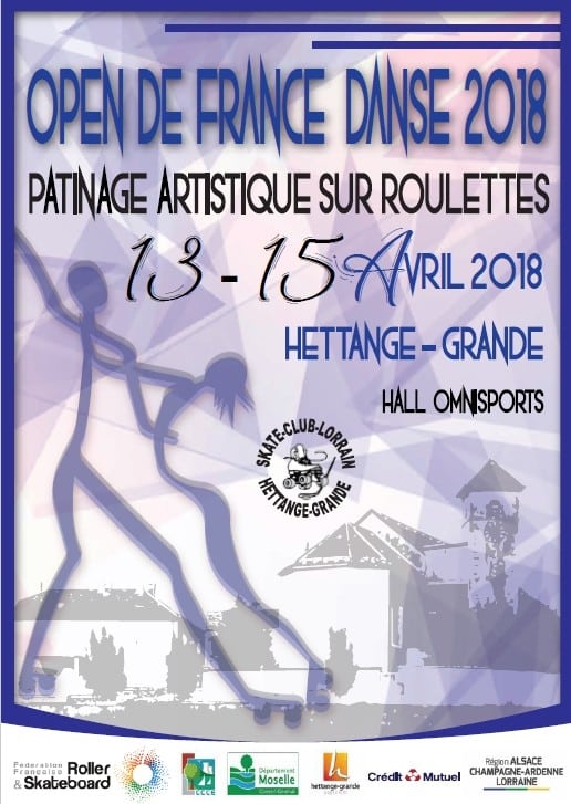Résultats du 1er Open de France de patinage artistique sur roulettes 2018 à Hettange-Grande (57)