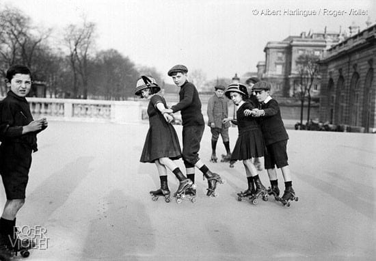 L’interdiction du roller à Paris ne date pas d’hier !