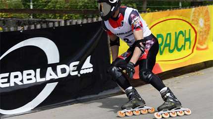 Bilan de la première étape de Coupe du monde de roller de descente 2010 à Übersaxen (Autriche)