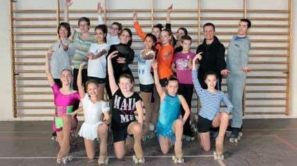 Stage de patinage artistique et de danse avec Guillaume Wattré à Gap (05)