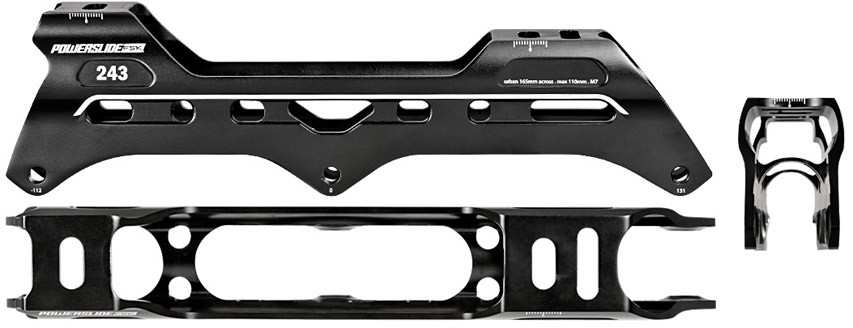 Une platine roller slalom de 3&#215;110 mm par Powerslide : Pleasure Tool