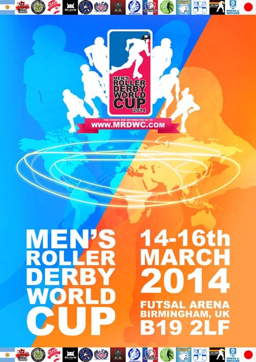 La coupe du monde de roller derby masculine retransmise en direct