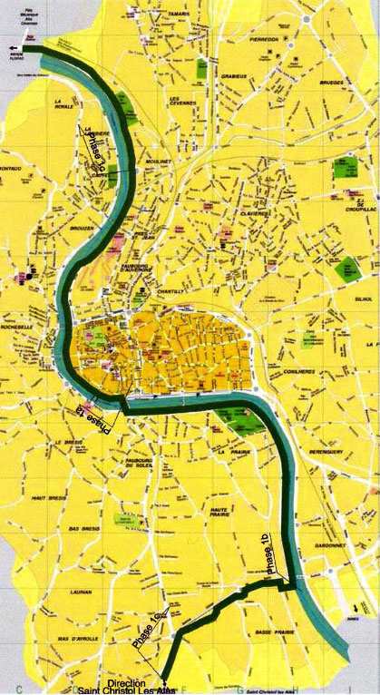 Présentation du projet de voie verte à Alès (30)