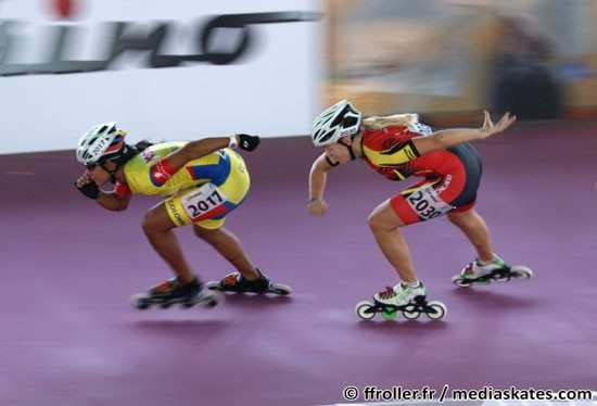 Cinq records du monde tombent au mondial roller course 2015
