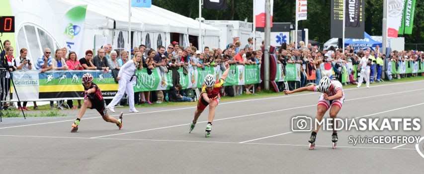 Championnat d&rsquo;Europe roller course 2016 : résultats des 100 m sur route