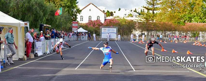 Championnat d&rsquo;Europe Roller course 2017 : résultats des 100 m sur route