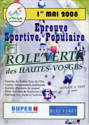 Résultats de la 8ème Roll&rsquo;Verte (88)