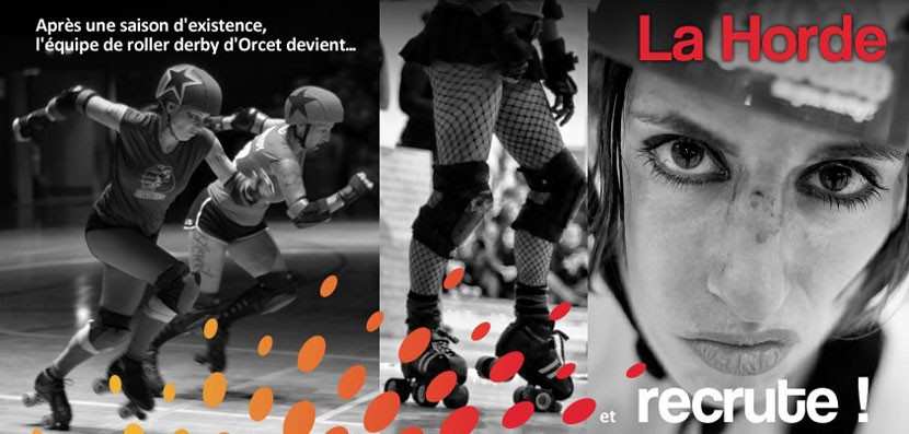 L&rsquo;équipe de roller-derby d&rsquo;Orcet recrute (63)