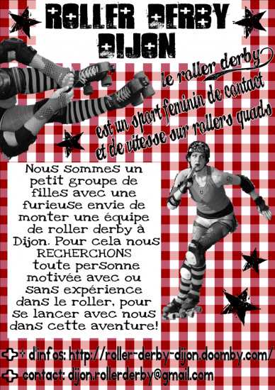 Roller-derby : on recrute sur Dijon ! (21)