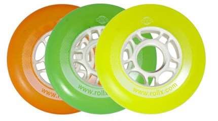 Test des roues de roller slalom Roll&rsquo;x Xbird 80mm 85A et 87A