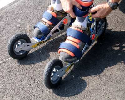 Roller ou ski à roulettes ? Le Skike