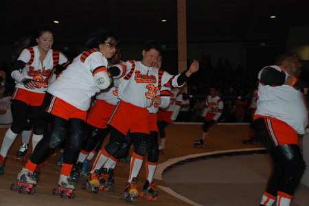Photos : rencontre de roller-derby (USA)