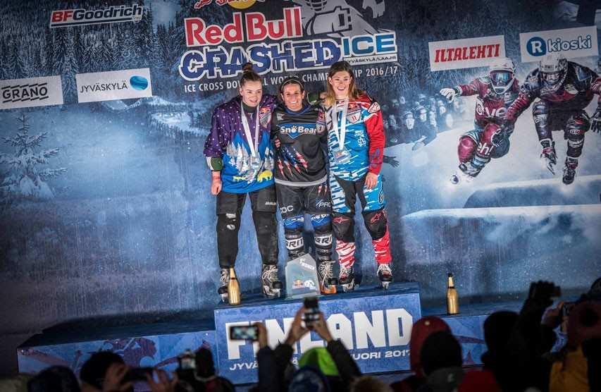 Résultats de l&rsquo;étape de Jyväskylä du Red Bull Crashed Ice 2017 (Finlande)