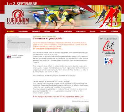Ouverture du site du Lugdunum Contest
