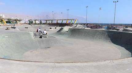 Spot : le skatepark d&rsquo;Iquique (Chili)