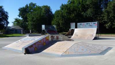 Spot : le skatepark de Pau &#8211; Lucien Fabre (64)