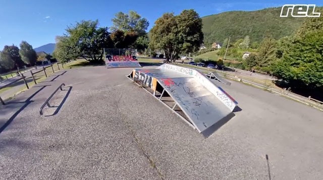 Spot : le skatepark de Sevrier (74)