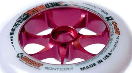 Test des roues Bont/MPC Red Magic Hardcore 125 mm