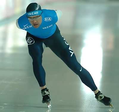Glace : Tristan Loy 2ème temps du 10.000 m !