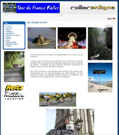 Le « Tour de France » roller avance