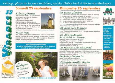 Virades de l&rsquo;espoir 2010 à Bain-de-Bretagne (35)