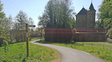 Spot : La voie verte Transardennes entre Montcy-Notre-Dame et Remilly-Aillicourt (08)